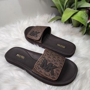 Michael Kors Strappy Slides  New